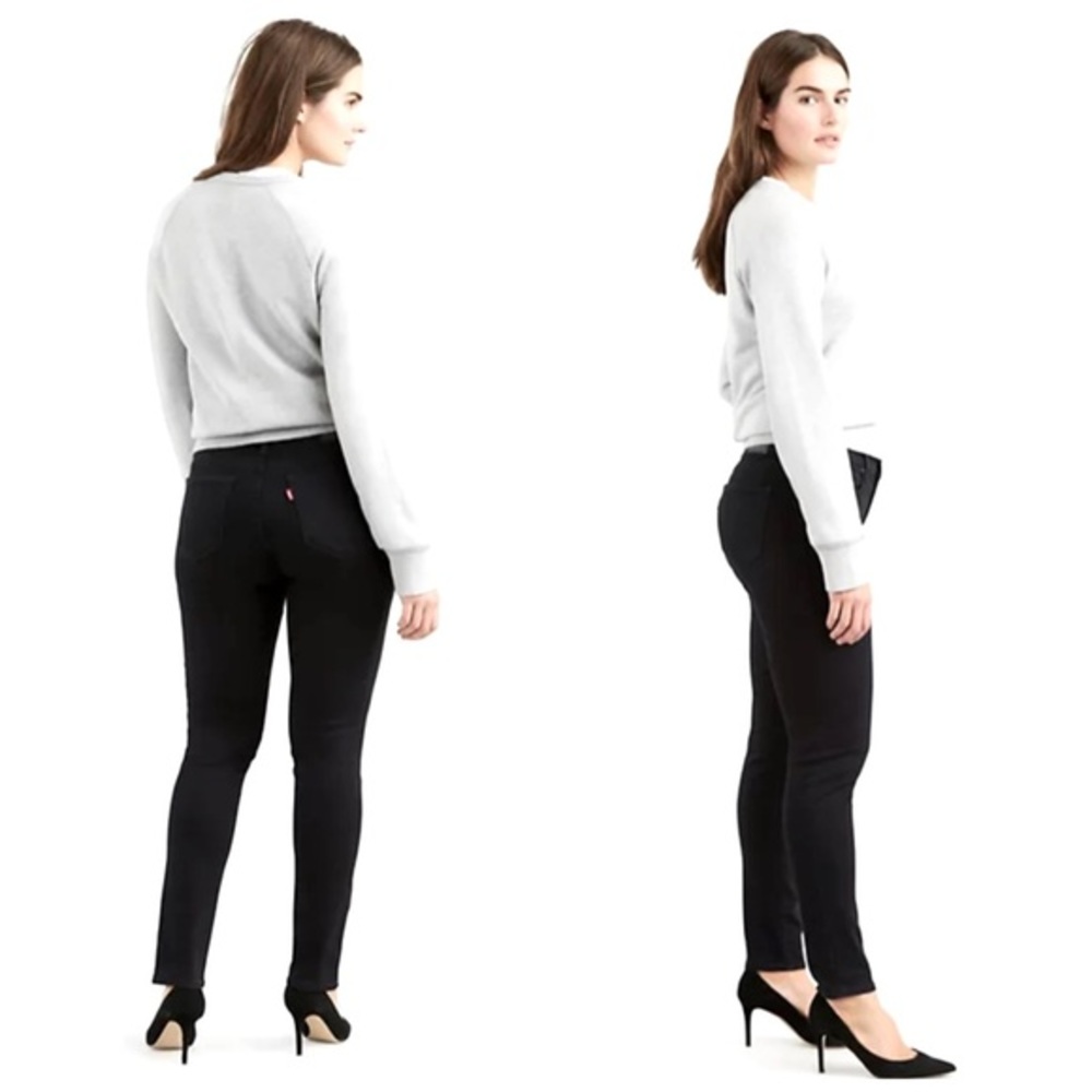 Levi’s 811 Curvy Skinny Jean In Black Discontinued